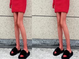 Red Sexy Tights Women Smooth Thin Slim Stocking High Waist Transparent Pantyhose High Elasticity One Piece Ultra Thin Stockings