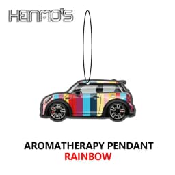 Car Model Aromatherapy Pendant For MINI Cooper F55 F56 R55 R56 F60 Interior Decorate Sticker Car Model Rear View Mirror Pendant