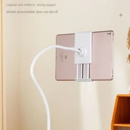 Bedside Table Tablet Stand Adjustable Long Arm Clamp Tablet Lazy Stand Suitable for IPad Samsung Xiaomi 4-11 Inches