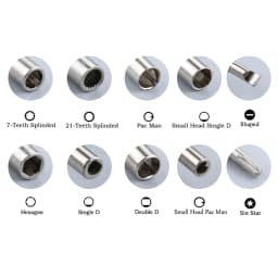 10pcs/set Carburetors Screwdriver Adjustment Tool +Toolkit +Brush+Bag fit for Stihl Husqvarnaa Zama Walbro Carb Chainsaw Trimmer