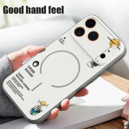 Hanging Astronaut Pattern Case For iPhone 17 Pro Max Magnetic For Magsafe Skin Feeling Cover For iPhone 16 18 Pro Max 15 14 13