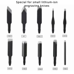 5/10/20pc Carving Blade for Lithium/plug-in Electric Carving Machine Carpentry Power Sculpt Chisel Blade Root Carving Pen Knife