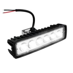 12V Car LED Light Bar 18W 6000K Super Bright Car LED Work Light IP67 Flood Spot Light White Off Road Head light Driving Lights