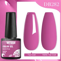 Mtssii Macaron Gel Nail Polish Spring Summer Candy Pink Blue Color For Manicure Semi Permanent Soak Off Nail Art Gel Varnishes