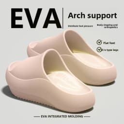 German arch support negative heel slippers for women, summer 2026 new indoor home flat foot correction sandals for men