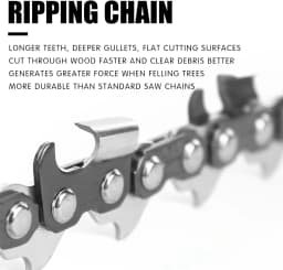 28 Inch Chainsaw Guide Bar with Ripping Saw Chain for Stihl MS381 440 660 661
