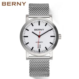 BERNY Watch for Men Mechanical Automatic Watches Luxury Brand Male Clock Water Resistant Men's Wristwatch