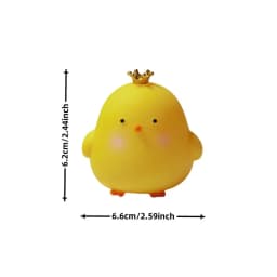 Animal Cartoon Duck Chicken Led for Soft Light Night Baby Children Kid Bedroom Decorative Lighting Home Decoration Moon Lamp