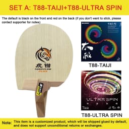 Original SANWEI Table Tennis Blade Su Style Tiger Claw Plus Series Penhold Racket Ping Pong Blade Professional Ping Pong Paddles