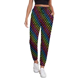 Black White Striped Pants Woman Vertical Lines Print Street Wear Sweatpants Spring Trendy Custom Trousers Big Size