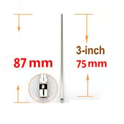 5 Pack - 100mm or 150mm,200mm Cannula Length Dispensing Needle (8G,10G,12G,14G...27G Optional)- Blunt Tip, All Metal