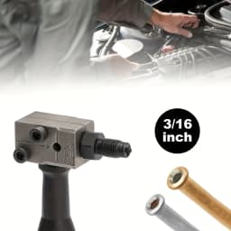 3/16 Inch Brake Tube Flaring Tool Set 45 Degree Double Flare SAE ISO Carbon Steel for Auto Repair DIY with Storage Box