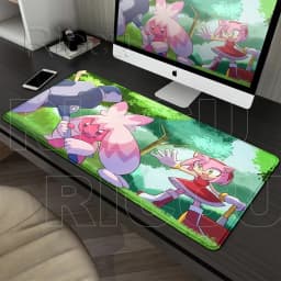 Mouse Pads P-pokemon Tinkaton Gamer Computer Keyboard Rug Rubber Non-slip Mats Kawaii LockEdge Carpet Gaming Accessories XXL Mat