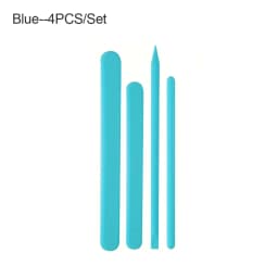 Reusable Silicone Stirring Sticks Set - Non-Stick Bubble Remover Tools, Scraper for Epoxy Resin DIY, Christmas Craft Supplies