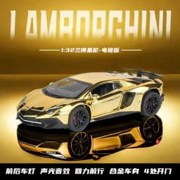 1:32 Lamborghini LP750-4 High Simulation Alloy Car Model Diecast Metal Car Model Sound Light Collection kids Toy Gift