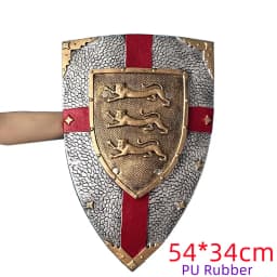 Game Sky Shield 1:1 Skyward Link Shield Weapon Halloween Cosplay Gift Role Play Gift PU Rubber Toys Prop