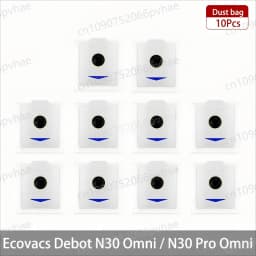 Ecovacs Debot N30 Omni / N30 Pro Omni Robot Vacuum Replacement Part Accessory Main Side Brush Hepa Filter Mop Dust Bag