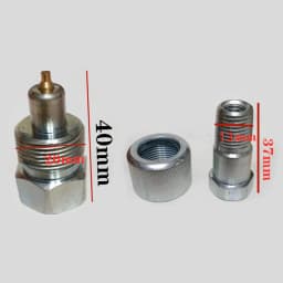Hydraulic Jack Coupler Adapter High Hardness Connect Fitting Hydraulic Coupling Connector