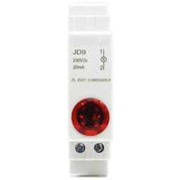 Din Rail Mount LED Signal Lamp Series AC/DC 24V 220V Indicating Indication Pilot Lights JD9