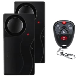 New 110dB Door And Window Vibration Alarm Wireless Anti-Theft Alarm With Remote Control Home Bicycle Security Burglar Alarm