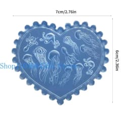 Silicone Nail Art Mold Accessory Molds Various Shape 3D Nail Decorative Mold Silicone Texture for Various Nail Types