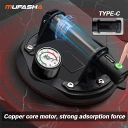 MUFASHA Suction Cup Electric Pump Heavy Duty Suctioncup Accessories
