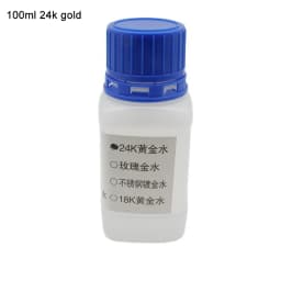100ML Gold Plating Solution Platinum Jewelry Electroplating Water Silver Oxidized Liquid