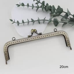 5pcs Flower Bud Head Square Purse Frame Antique Bronze Bag Kiss Clasp Metal DIY Bag Accessories 8.5 10.5 12.5 15 18cm