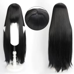 100cm Colourful Wig Long Staight Cosplay Anime Costume Party Wigs Synthetic Heat Resistant Wig