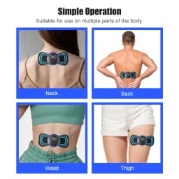 Electric Foot Massager Pad Electrostimulator Massage Mat EMS Muscle Massager Relax Feet Massage Fitness Masajeador USB Charging