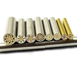 5/6/8mm Mosaic Pin Rivets for Knife Handle Patch Screw Brass Mosaics Rivets Nail Steel Tube Slingshot Patch Rivet Length 30mm