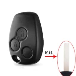 KEYYOU 2/3 Buttons For Renault Megane Laguna Modus Espace Duster Logan DACIA Sandero Fluence Clio Kangoo Remote Key Shell Case