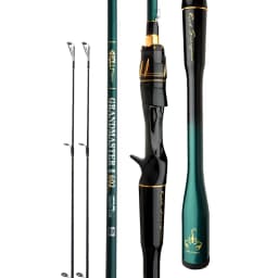 ROLLFISH 2 Tips Spinning/Casting Lure Fishing Rod Carbon Fiber Fishing Rod 1.8-2.7M for Saltwater Freshwater Bass Fishing