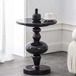 ‌Scandinavian Side Table, Colorful Accent Living Desk, Creative Bedside Cabinet, Candy-Inspired End Table