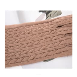 Women Winter Keep Warm Touch Screen Down Suede Fabric Gloves Cycling Drive Fashion Elegant Temperament Windproof Diamond Grid