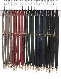 Genuine leather bag strap Adjustable strap crossbody guitar shoulder bag Replacement belt Togo leather