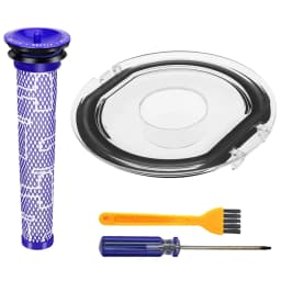 Dustbin Lid Cap For Dyson V7 V8 Vacuum Cleaner Replacement Dust Bucket Cover Dust Box Lid with Sealing Ring