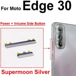 Power Volume Button For Motorola MOTO Edge 30 Neo XT2245-1 Edge 30 Ultra Pro Edge X30 XT-2201 Side Key Button Flex Cable Parts