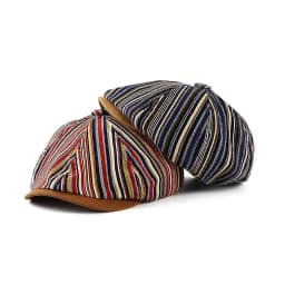 2026 New Striped Newsboy Cap For Men Soft Cotton Octagonal Hat Fashion Autumn Hats Women Bone Boinas Gatsby Caps Street Male Hat