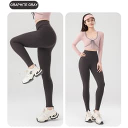 BIVIGAOS Spring Autumn Reflective Strip Side Pocket Yoga Leggings Women High Waist Hip Lift Sports Fitness Sharkskin Leggings
