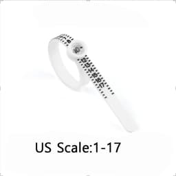 Professional Ring Size Measurement Tool Magnifying Glass Ring Measuring Tape Ring Sizers Fashion Jewelry Measuring Tools