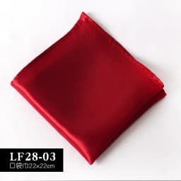 22CM Solid Color Pocket Squre For Men Classic Suit Handkerchief Formal Dress Accessories Black Brown White Chest Towel Hanky