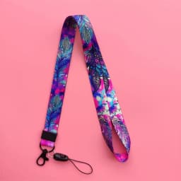Beautiful Cartoon Styles Lanyard for Key Neck Strap Card ID Badge Holder Key Chain Key Holder Accessories