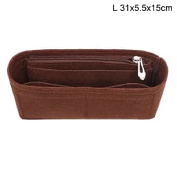 1PC Felt Insert Bag Organizer, Makeup Organizers, Liner Perfect for Brand Women's Handbags For And Cosmetic Bags