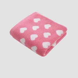 Retro Cotton Towel Dots Stars Striped Heart Pattern Soft Face Towel Super Absorbent Thick Hand Towels for Bathroom Kids Adults