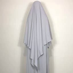 New One Layer Jazz Crepe Diamond Khimar High Quality Muslim EID Ramadan Islamic Clothing Tie Back Prayer Hijab Dropshipping