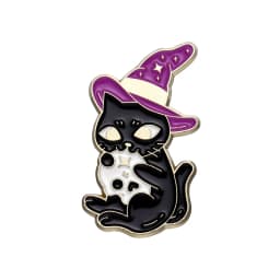 Purple Witch Magic Bottle Enamel Pin Cartoon Dream Love Potion Brooch Shirt Clothes Lapel Badge Accessories Animal Butterfly Pin