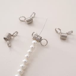 1pc Multifunctional Nickel-Plated Spring Steel Bead Stopper End Fasteners For Handmade DIY Jewelry Beading Bracelet Making