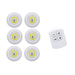LED Light COB Under Cabinet Light Night Light Wireless Remote Control Dimmable Wardrobe Lamp 5W Super Bright Closet Lighting
