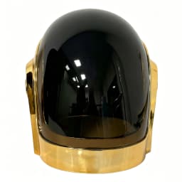Daft Punk Helmet Gold Black Full Face Cosplay Mask Unisex Adult Size Halloween Music Festival Rave Party Costume Prop